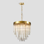 Cascadal Waterfall 12-Light Chandelier 30" - kimoylights