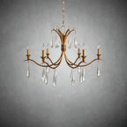 Celine Crystal Chandelier 36" 59"