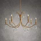 Celine Crystal Chandelier 36" 59"