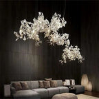Ceramic Ginkgo Luxury Branch Chandelier - kimoylights