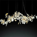 Ceramic Ginkgo Luxury Branch Chandelier  - kimoylights