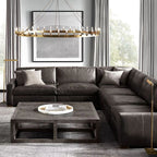 Cereak Vintage Candelabra Round Chandelier