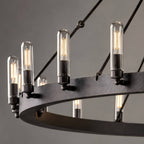 Cereak Vintage Filament Outdoor Round Chandelier