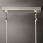 Chan Clear Rectangle Chandelier 59"