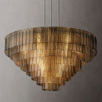 Chan Smoke Round Chandelier 52"