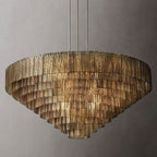 Chan Smoke Round Chandelier 65"