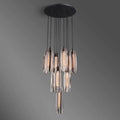 Chartier Crystal 10-Light Round Chandelier - kimoylights