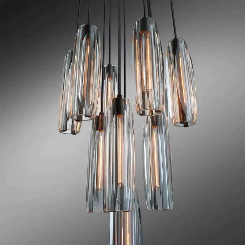 Cheral Crystal 10-Light Round Chandelier