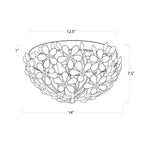 Cherishl 2 Lights Wall Sconce