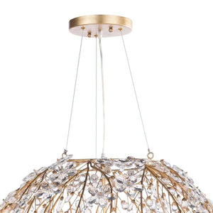 Cherishl 8 Lights Spherical Chandelier 30"D - kimoylights