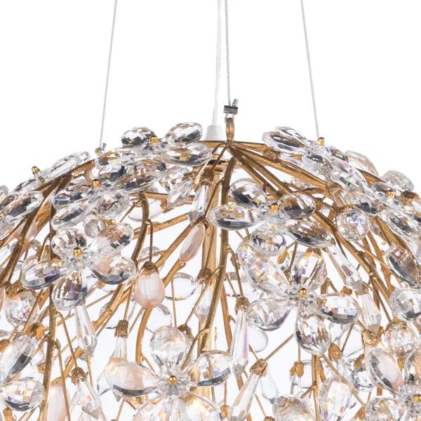 Cherishl 6 Lights Spherical Chandelier 20"D - kimoylights
