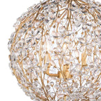 Cherishl 6 Lights Spherical Chandelier 20"D - kimoylights