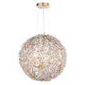 Cherishl 6 Lights Spherical Chandelier 20"D - kimoylights