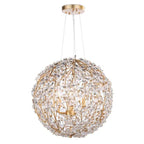 Cherishl 6 Lights Spherical Chandelier 20"D - kimoylights
