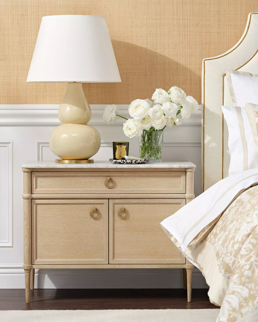 Chisap Marble Nightstand