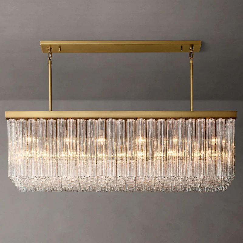 Calion Rectangular Chandelier 73”