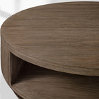 Cirglam  Open Round Coffee Table
