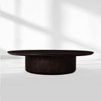 Cirglam Pedestal Round Coffee Table