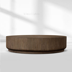 Cirglam  Plinth Round Coffee Table