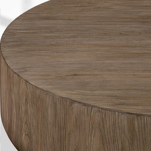 Cirglam  Plinth Round Coffee Table