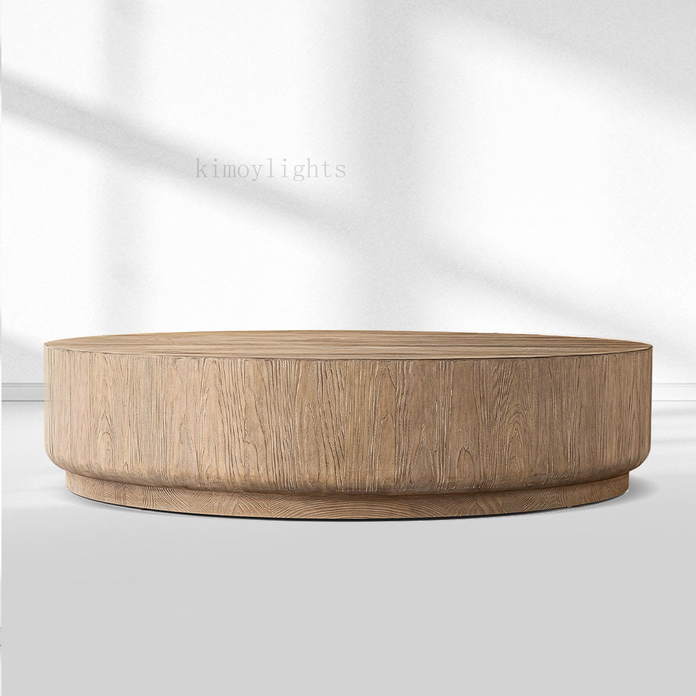 Cirglam  Plinth Round Coffee Table