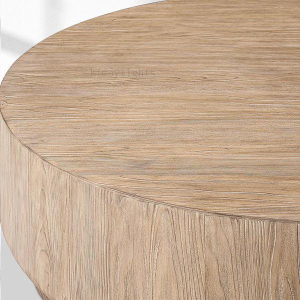 Cirglam  Plinth Round Coffee Table