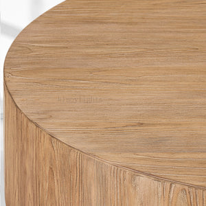 Cirglam  Plinth Round Coffee Table