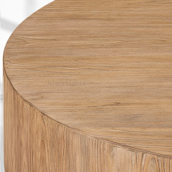 Cirglam  Plinth Round Coffee Table