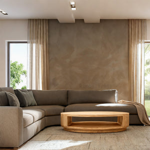 Cirglam  Open Round Coffee Table