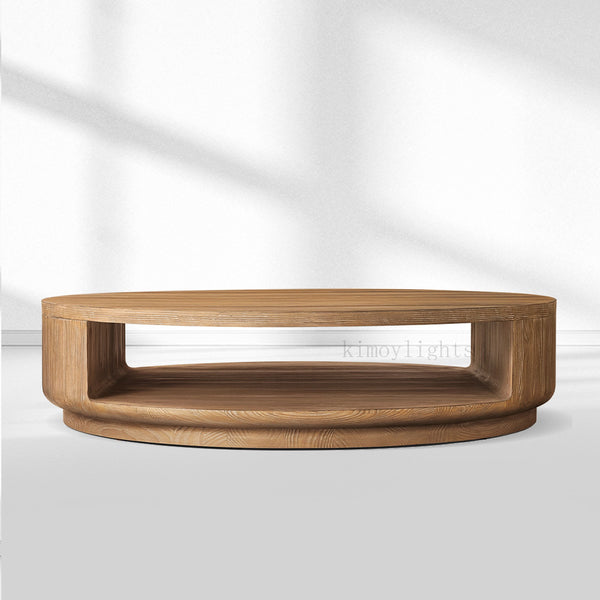 Cirglam  Open Round Coffee Table