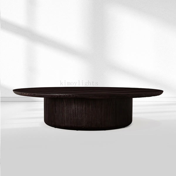 Cirglam Pedestal Round Coffee Table