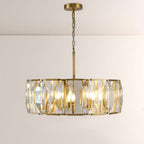 Kiko Crystal Round Chandelier 31"