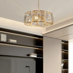 Kiko Crystal Round Chandelier 31"