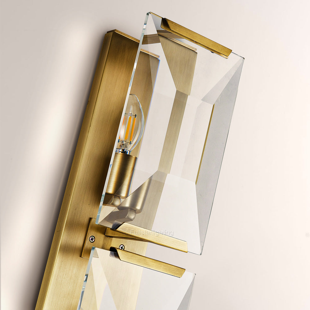 Kiko Crystal Triple Wall Sconce