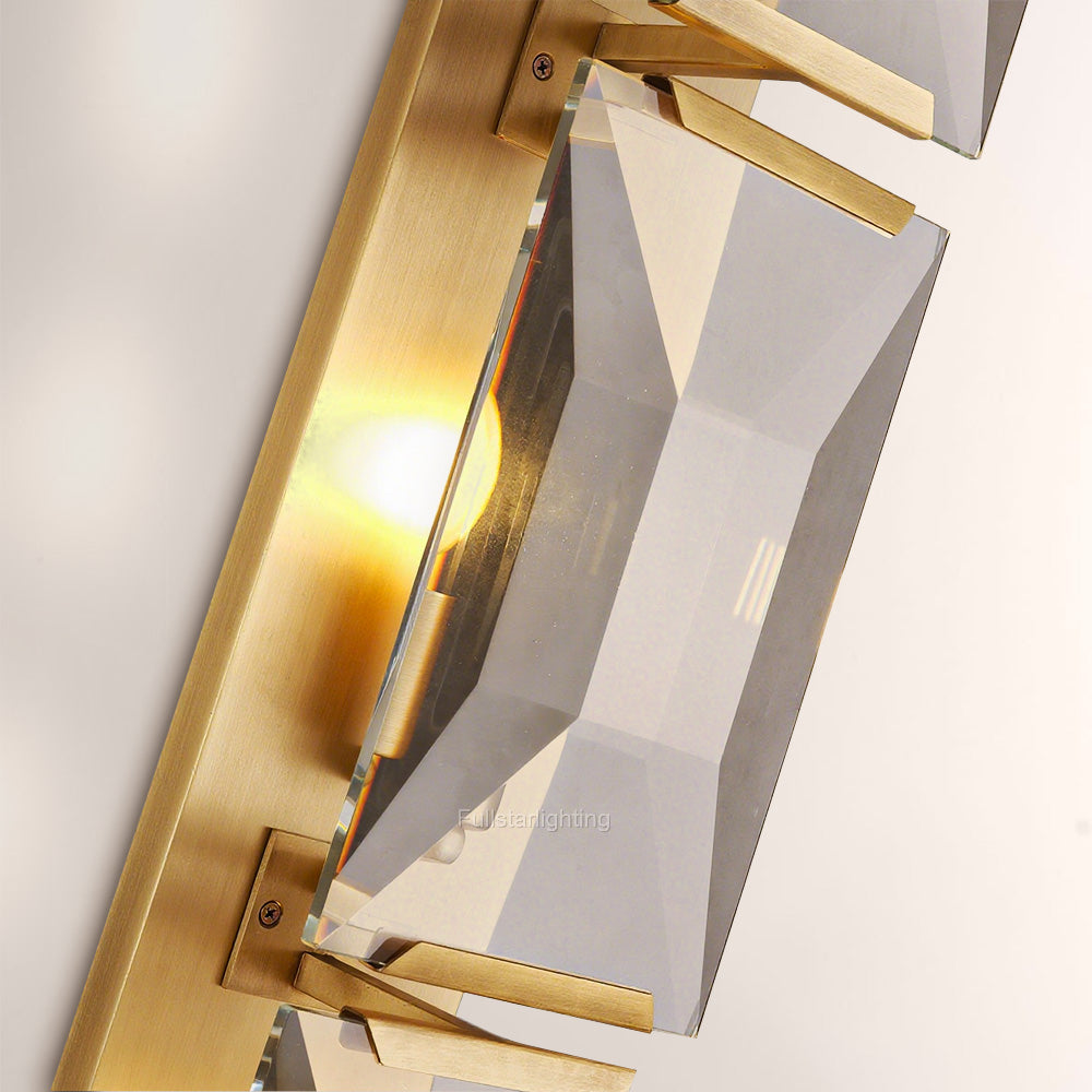 Kiko Crystal Triple Wall Sconce