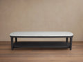 Danny Coffee Table Oak with Marble Top Modern Living Furniture