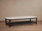 Danny Coffee Table Oak with Marble Top Modern Living Furniture