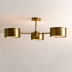 Daphna 3-Light Metal Semi-Flush Mount