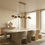 Daphna Linear Metal Drum Chandelier