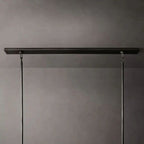 Deckman Glass Lantern Rectangular Chandelier 41"(Customization)
