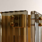 Delsia Fluted Glass Wall Sconce