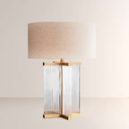 Delsie Glass Table Lamp