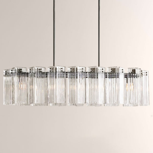 Delsie Oval Glass Chandelier 51''63''72''