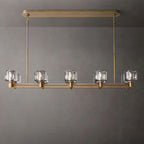 Demaret Double Linear Chandelier 54''