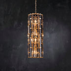 Dora Glass Round Chandelier - Kimoylights