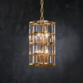 Dora Glass Round Chandelier - kimoyights