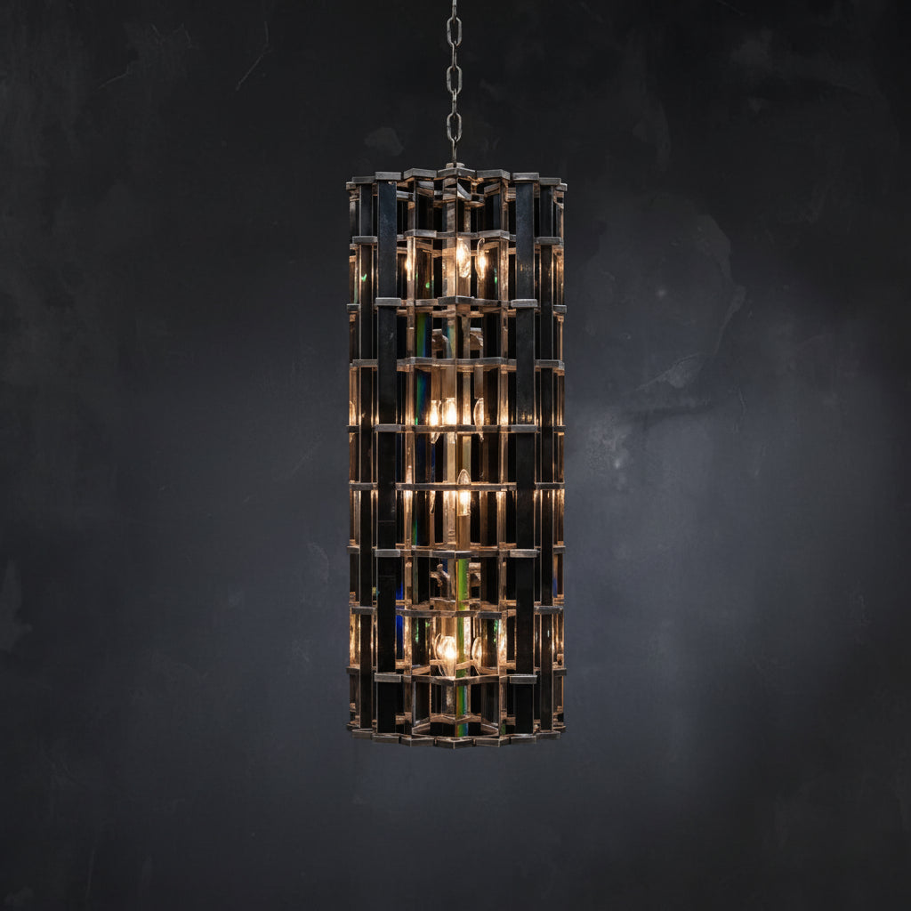 Dora Glass Round Chandelier - kimoylights