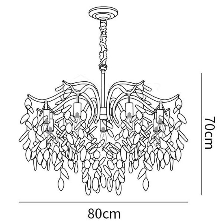 Dorale Modern Chandelier  - kimoylights
