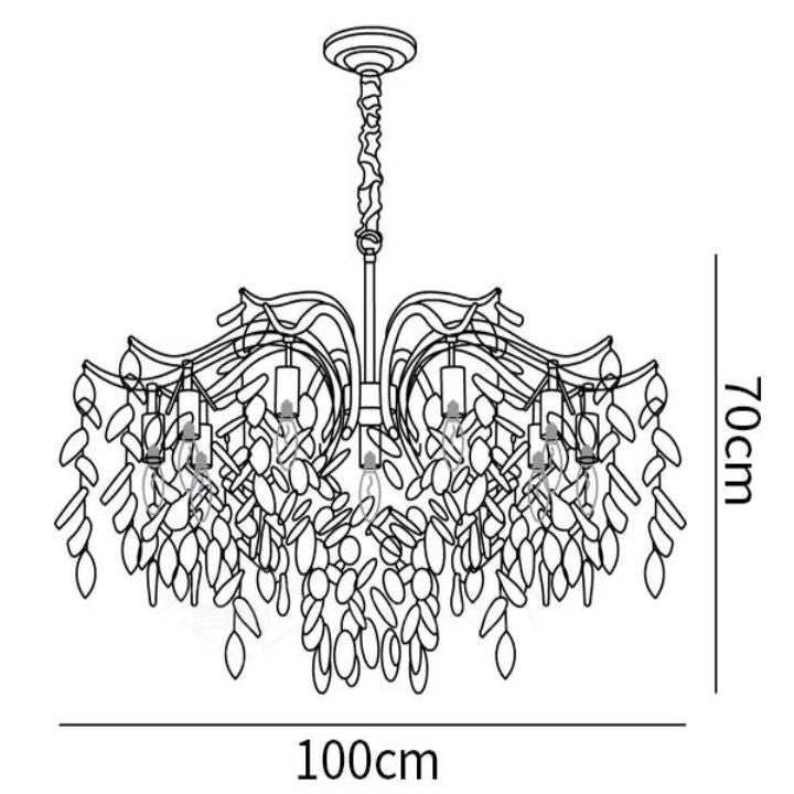 Dorale Modern Chandelier  - kimoylights