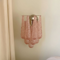 Murano Wall light Drop Pink
